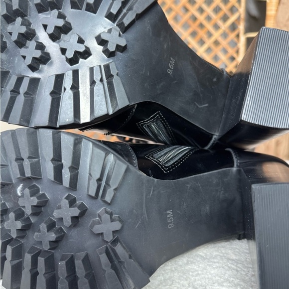 Jeffrey Campbell Black Leather Boots - Picture 10 of 16